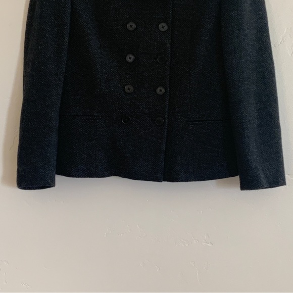 Lauren Ralph Lauren Vintage Double Breasted Tweed Wool Blend Blazer Size 8 - Picture 8 of 16